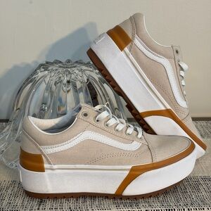 Old Skool stacked Vans (women’s 5)